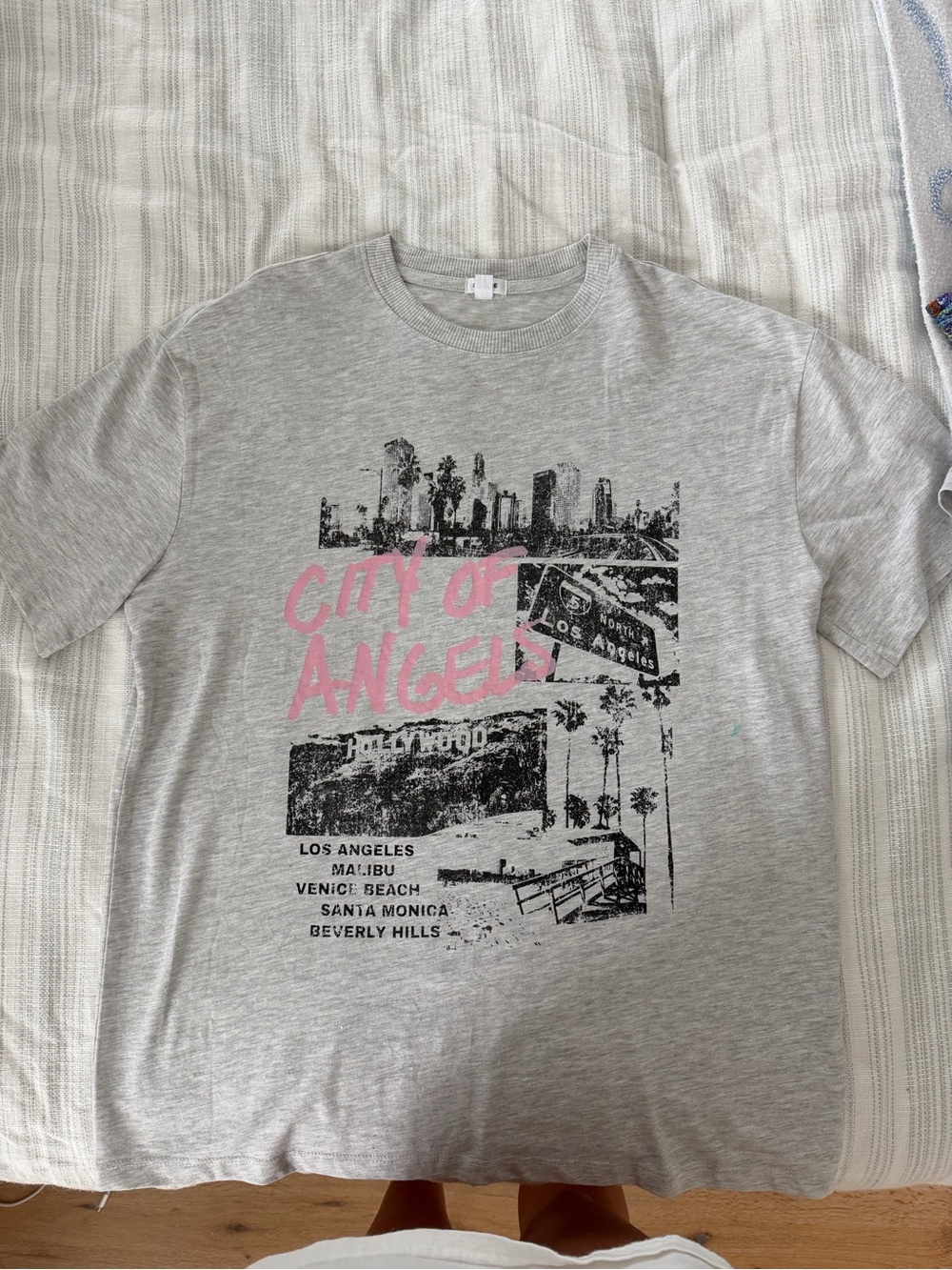 Garage Gray "City of Angels" Graphic Tee - Unbranded